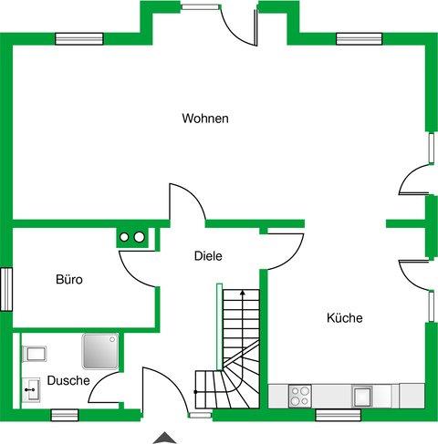 Grundriss Erdgeschoss Grundriss Erdgeschoss