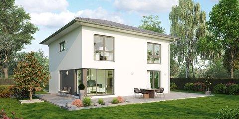 HELMA-Stadtvilla Ravenna: Gartenansicht HELMA-Stadtvilla Ravenna: Gartenansicht