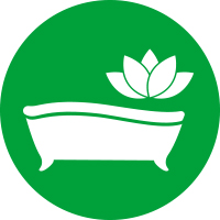 Symbol für Komfortplus Bad Symbol für Komfortplus Bad